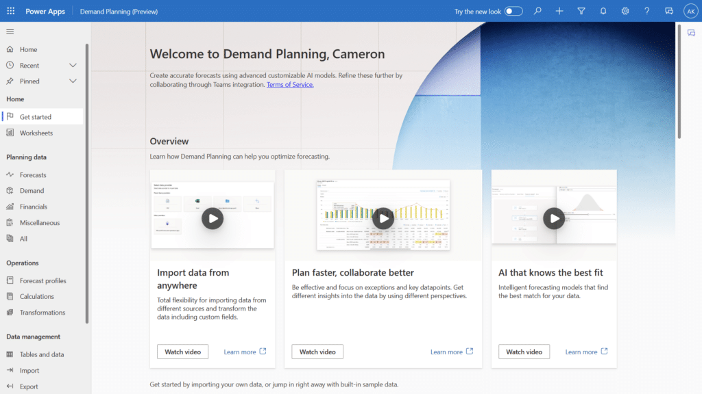 Anticipate trends with accurate forecasting